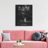 De twee worden één Christelijke bruiloft Canvas Afdruk (Insitu (Woonkamer))