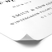 De twee zullen één weddenschap worden. poster (Hoek)