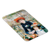 De twee zussen op de terrace Auguste Renoir Magneet (Rechterzijde)