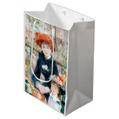 De twee zussen op de terrace Auguste Renoir Medium Cadeauzakje (Voorkant Gekanteld)