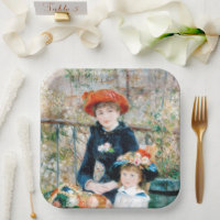 De twee zussen op de terrace Auguste Renoir