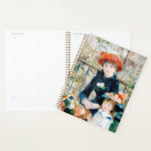 De twee zussen op de terrace Auguste Renoir Planner (Display)