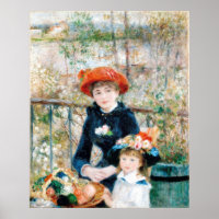 De twee zussen op de terrace Auguste Renoir