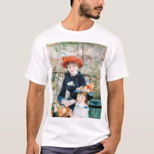 De twee zussen op de terrace Auguste Renoir T-shirt