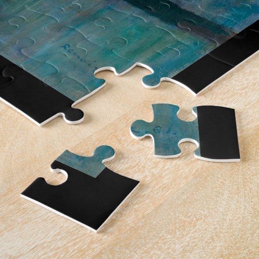 "De twee zussen (op de Terras)" Legpuzzel (Zijkant)