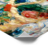 De twee zussen, op het Terras, Renoir Poster (Hoek)