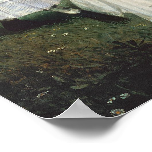 De twee zussen: Portret, 1863 Poster (Hoek)