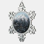 De twee zussen tin sneeuwvlok ornament (Rechts)