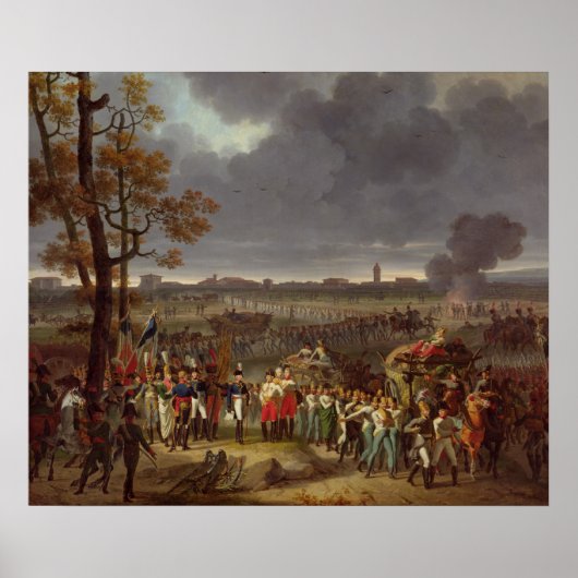 De tweede belegering van Mantua Poster (Voorkant)