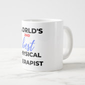 De tweede beste fysieke therapist ter wereld 2 grote koffiekop (Voorkant rechts)