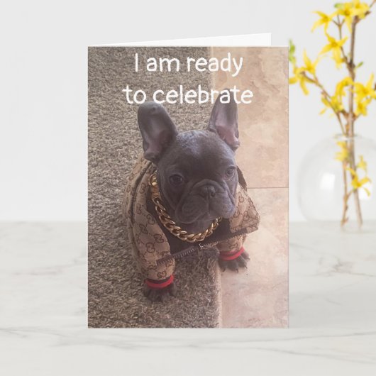 DE TWEEDE DAG WIST VAN ÉÉN KOOLDOG KAART (Gele Bloem)