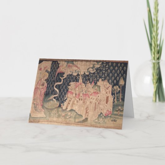 De tweede engel kondigt de herfst van Babylon aan Aankondiging (Voorkant)