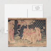 De tweede engel kondigt de herfst van Babylon aan Briefkaart (Voorkant / Achterkant)