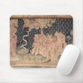 De tweede engel kondigt de herfst van Babylon aan Muismat (Met muis)