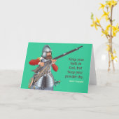 De tweede Groet van het Amendement Kaart (Gele Bloem)