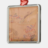 De tweede keizer van Sui, Yangdi Metalen Ornament (Links)