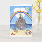 De tweede landingsplek, de ark van Noach Kaart (Gele Bloem)