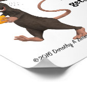 De tweede muis krijgt de kaas poster (Hoek)