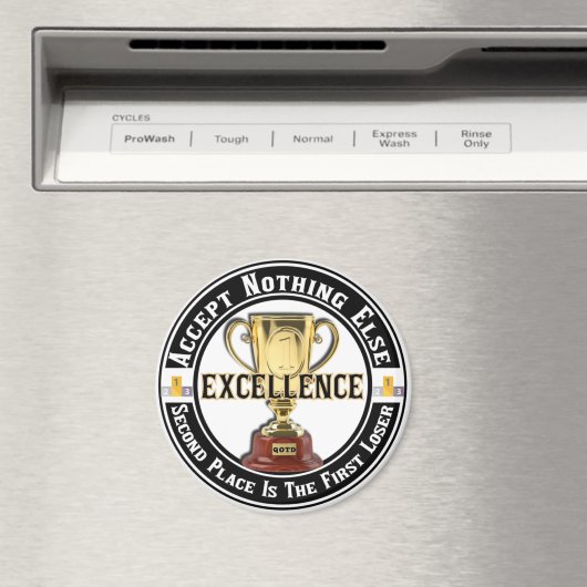 De tweede plaats is de eerste verliezer magneet (Insitu (Vaatwasser))