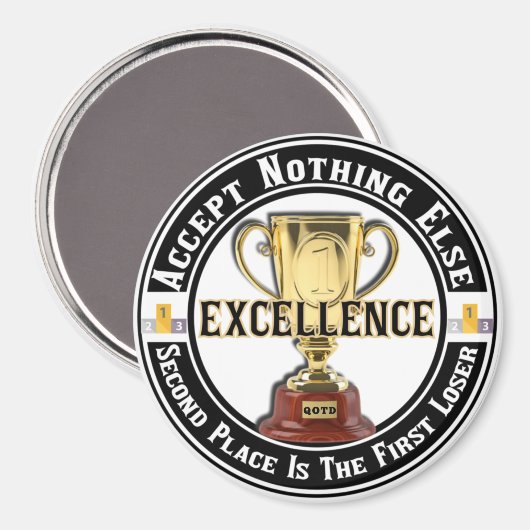 De tweede plaats is de eerste verliezer magneet (Voorkant / Achterkant)