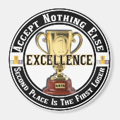 De tweede plaats is de eerste verliezer magneet (Voorkant)