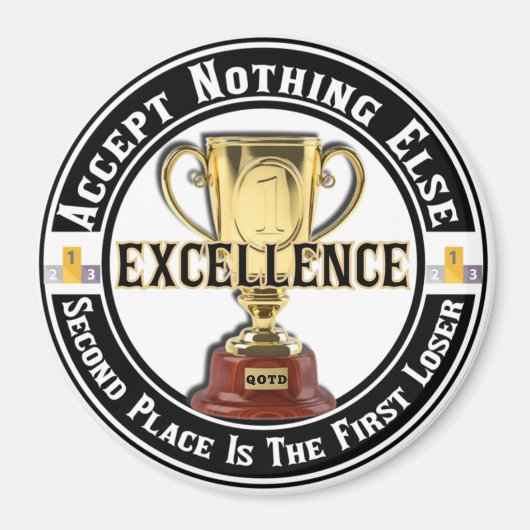 De tweede plaats is de eerste verliezer magneet (Voorkant)