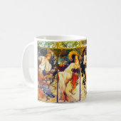 De tweede seizoenen van de mok Mucha (Voorkant links)