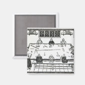 De tweede tabel van goede genezing magneet (Voorkant / Achterkant)