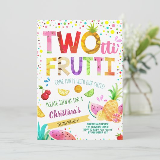 De tweede verjaardag van het meisje van de zomer:  kaart (Staand voorkant)