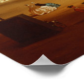 De tweede voetballer op de parade bij de horeca poster (Hoek)