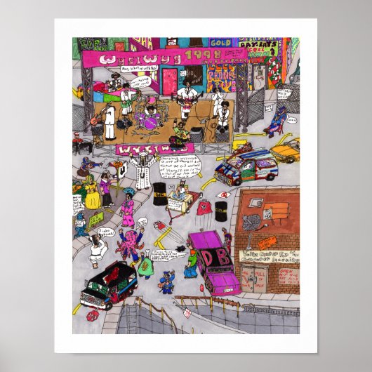 De tweede volttekening poster (Voorkant)