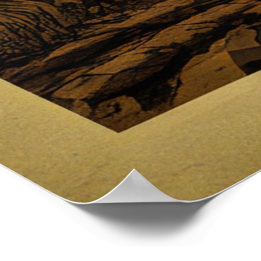 De Tweede Wereldoorlog inspireerde Soldier March P Poster (Hoek)