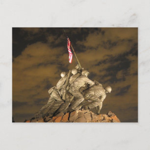 De Tweede Wereldoorlog Iwo Jima Memorial Arlington Briefkaart