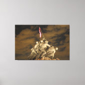 De Tweede Wereldoorlog Iwo Jima Memorial Arlington Canvas Afdruk (Voorkant)