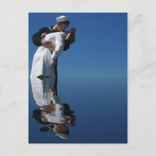 De Tweede Wereldoorlog Kiss Briefkaart