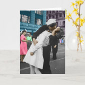 De Tweede Wereldoorlog Kiss Kaart (Gele Bloem)