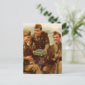 De Tweede Wereldoorlog van 1940 en soldaten met sn Briefkaart (Staand voorkant)