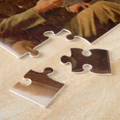 De Tweede Wereldoorlog van 1940 en soldaten met sn Legpuzzel (Zijkant)