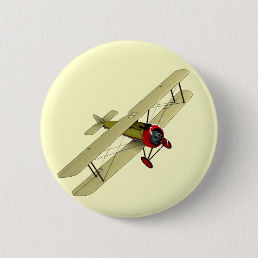 De Tweedekker van de Kameel van Sopwith Ronde Button 5,7 Cm (Voorkant)