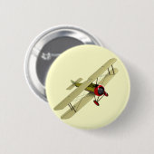 De Tweedekker van de Kameel van Sopwith Ronde Button 5,7 Cm (Voorkant /achterkant)