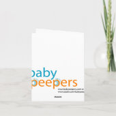 De tweeling Aankondiging van de Geboorte van de (Achterkant)