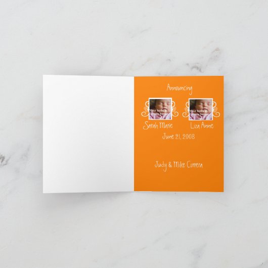 De tweeling Aankondiging van de Geboorte van de (Binnen)