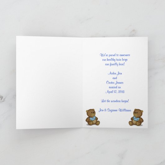 De tweeling Aankondiging van de Jongen (Binnen)