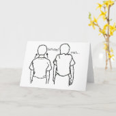 De tweeling van onverschilligheid kaart (Gele Bloem)