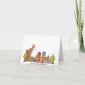 De Tweelingen Notecard van de verjaardag Kaart (Achterkant)