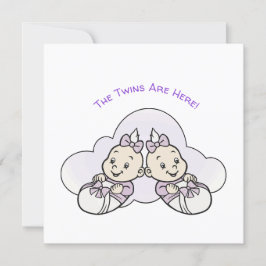 De tweelingen zijn hier kaart