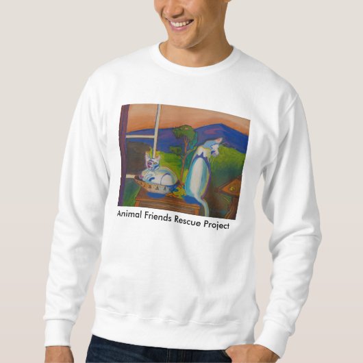 De twevils - Pinky & Bleu Sweatshirt (Voorkant)