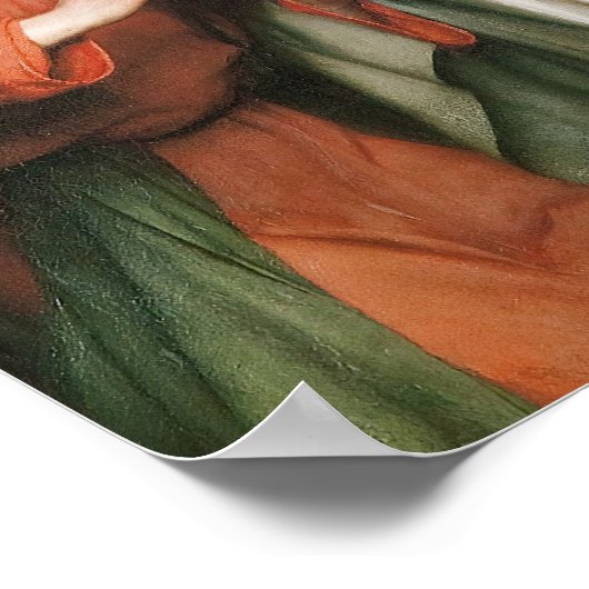 De Twijfelende Thomas door Carl Bloch Print (Hoek)