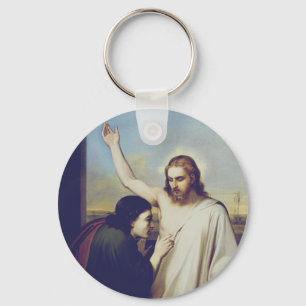 De twijfelende Thomas door Silvestro Lega Sleutelhanger