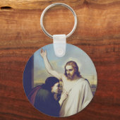De twijfelende Thomas door Silvestro Lega Sleutelhanger (Voorkant)